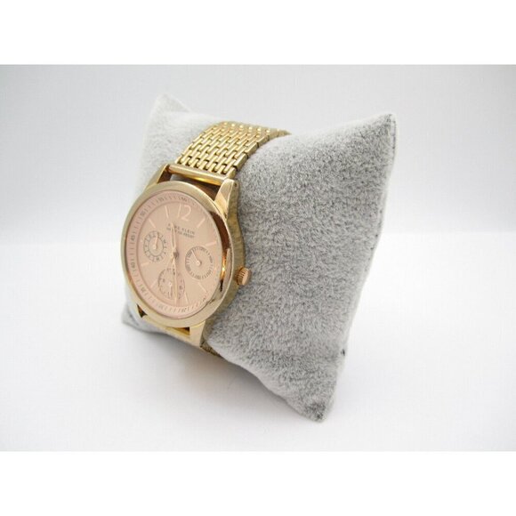 Women Anne Klein Quartz 100ft WR Analog 36mm Round Watch (H496) "New Battery" - Picture 4 of 10